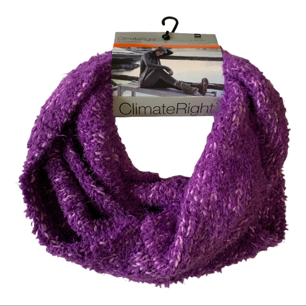 5/$25 NWT Cuddl Duds Climate Right Super Soft Body Wrap Neck Warmer Head Scarf